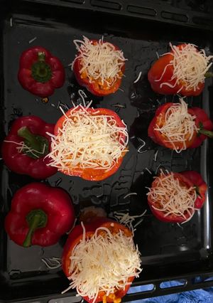 Una foto de Pimientos rellenos de carne