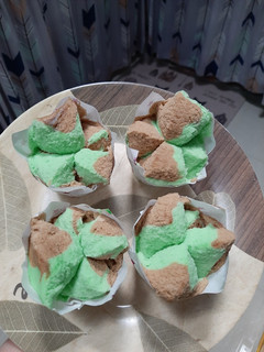 Foto resep Bolu Kukus Moka Pandan