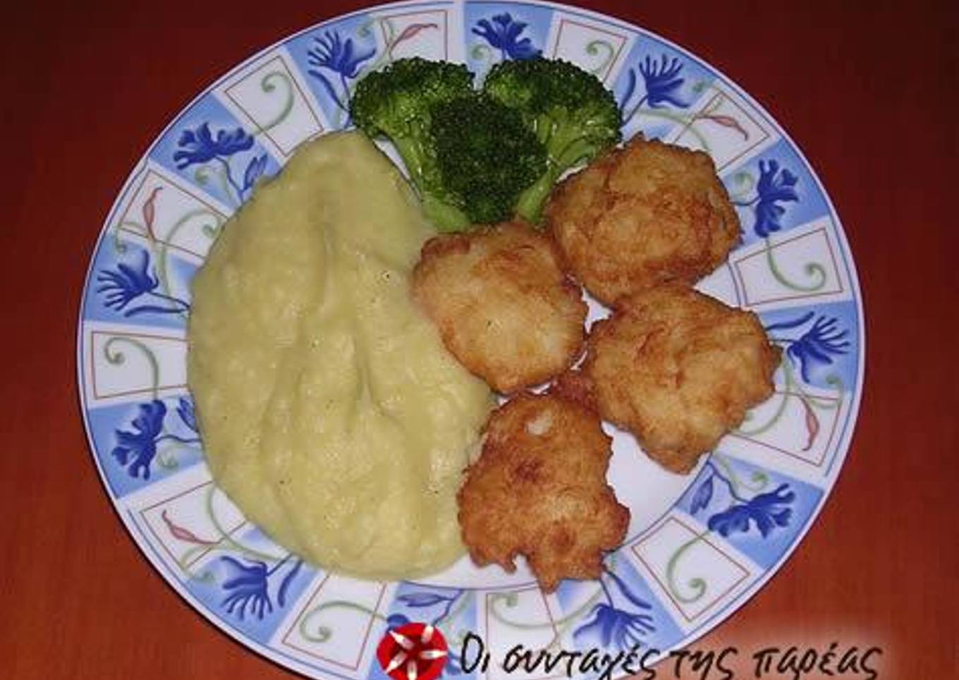 Cod fish in batter