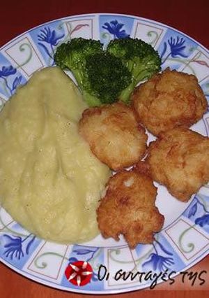 A picture of Cod fish in batter.