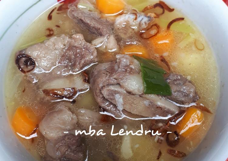 Resep Sop Iga Sapi yang Bisa Manjain Lidah