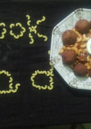 A picture of Chatpati kofta macaroni.