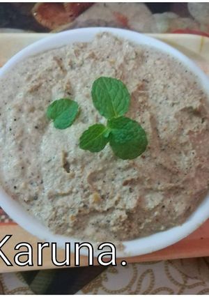 A picture of Peanuts chutney.