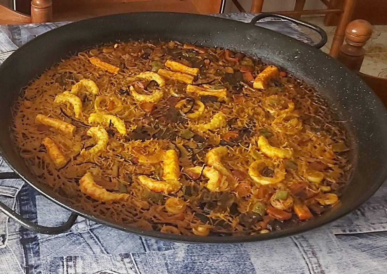 Fideuà vegana