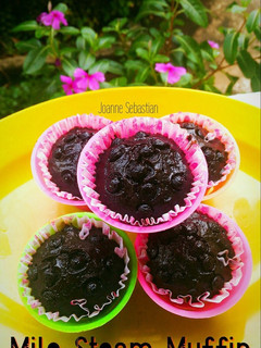 Foto resep Milo Steam Muffin