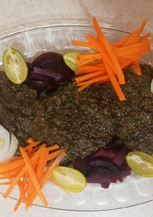 عکسی از دستور حشو ماهی تنوری
