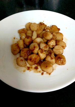 A picture of My Quick Tasty Scallops 😋.