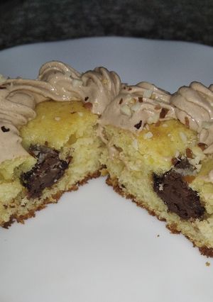 صورة لوصفة مادلان بالشانتيي والشوكولا 🧁🍫