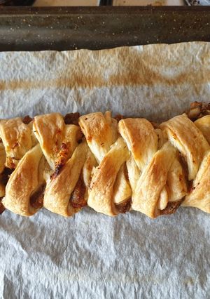 Hình của món Vegetarian sausage roll - blw.