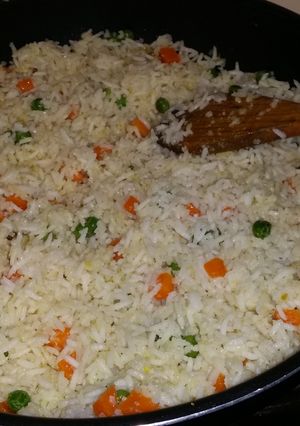 A picture of Vegetable Pulao.