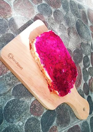Foto resep Healthy Dragon cheesecake