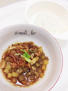 Foto resep Kentang Daging Kecap (MPASI 11m)
