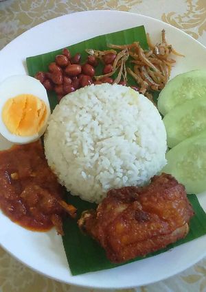 Foto resep Nasi Lemak