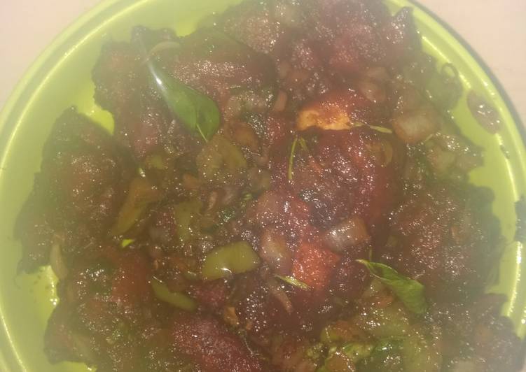 Recipe of Delicious Smokey chicken Manchurian