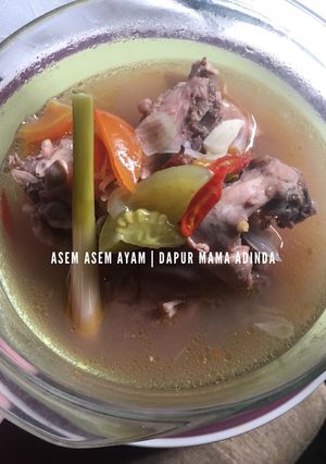 Foto resep Asem asem ayam