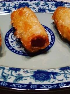 Une photo de Nems au porc