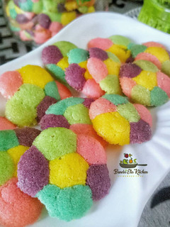 Foto resep Lidah Kucing Bunga Rainbow