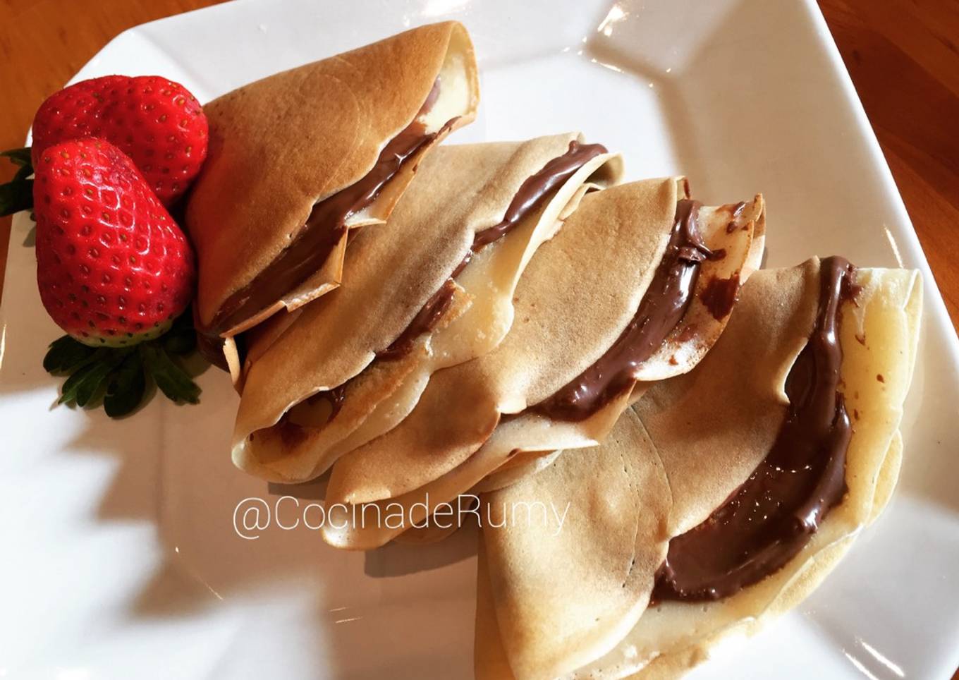 Crepes con nutella🥞🍫