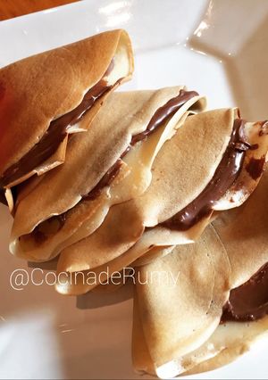 Foto principal de Crepes con nutella🥞🍫