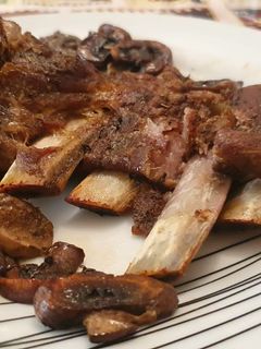 Una foto de ✅🗣📢 Churrasco con Champiñones a la Sidra