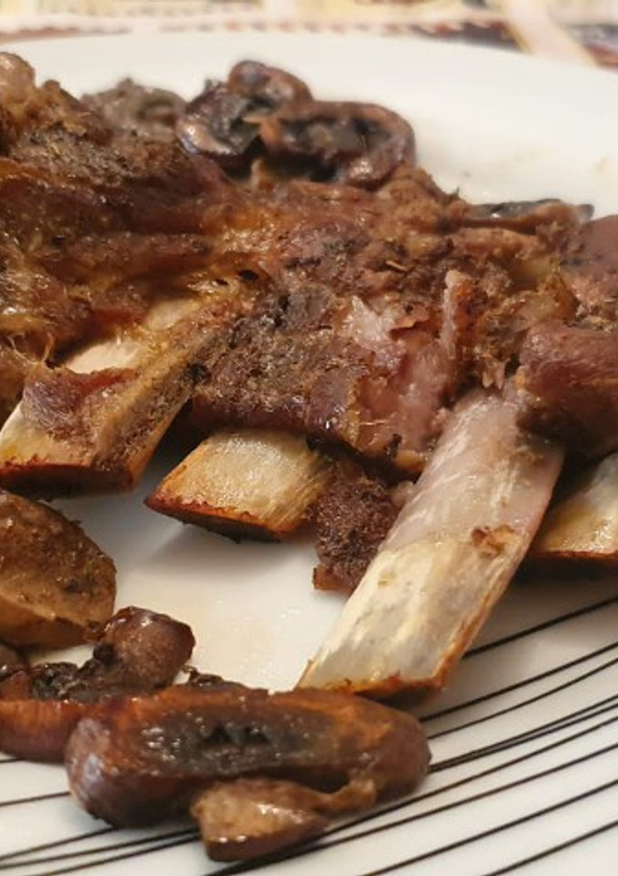Una foto de ✅🗣📢 Churrasco con Champiñones a la Sidra