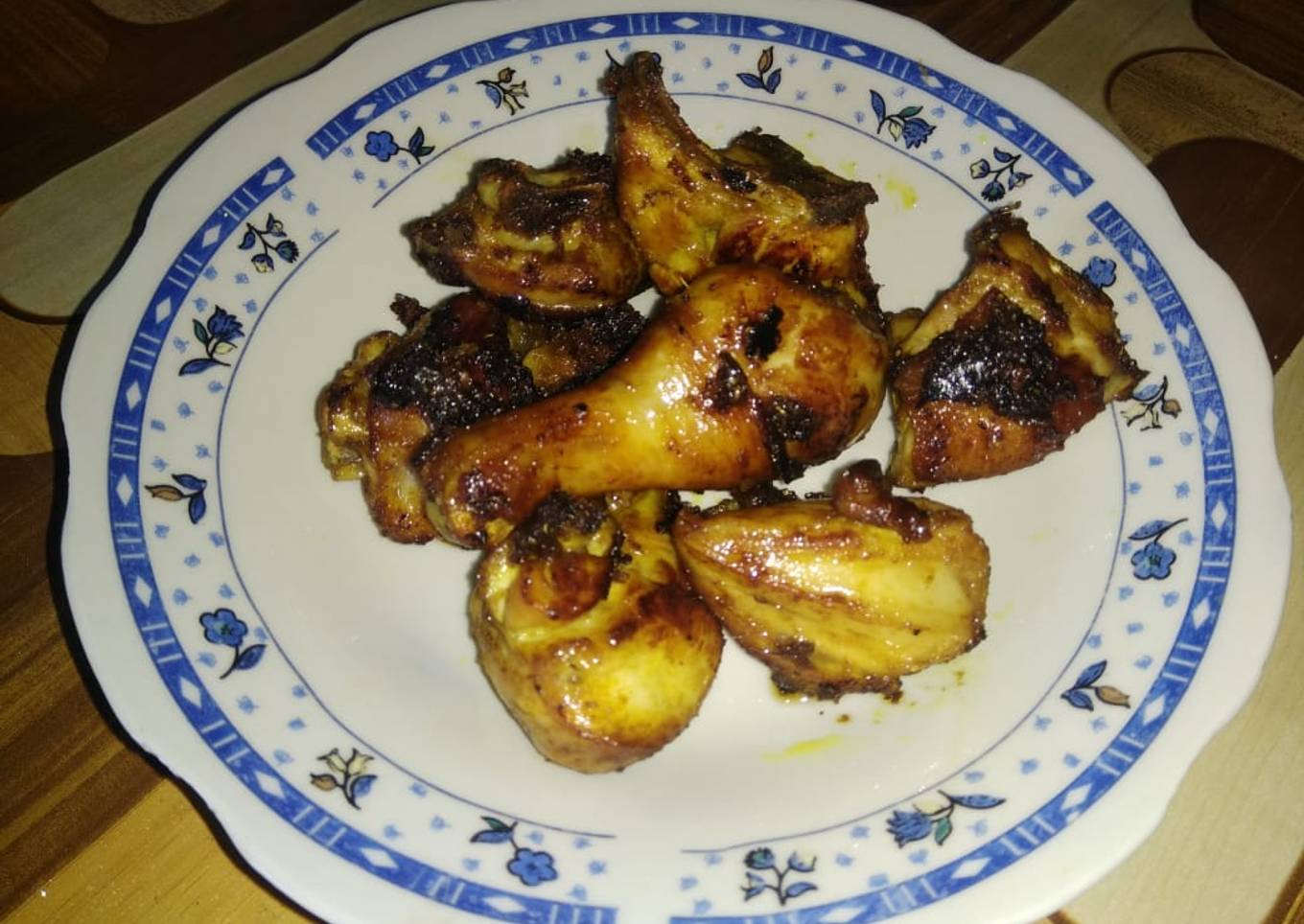 Ayam Goreng simpel /sate ayam