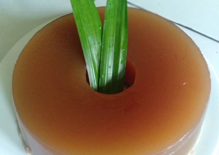 Resep Puding Santan Gula Merah, Sempurna