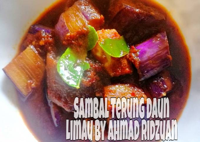 Sambal Terung Daun Limau