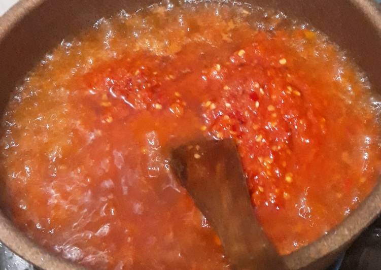 Sambel lado merah