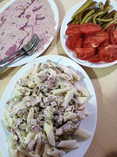 عکسی از دستور سالاد ماکارونی فوق ساده