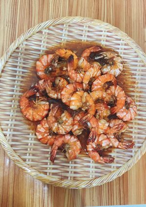 Hình của món Tôm rim.