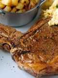 Best T Bone Steak with Hash Browns