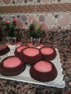 صورة لوصفة ميني كيك بكريم رايبي