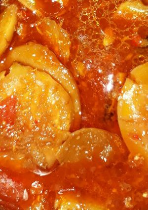 Foto resep Semur jengkol pedas