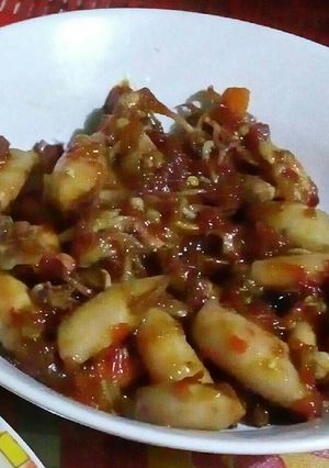 Foto resep Balado cumi asin