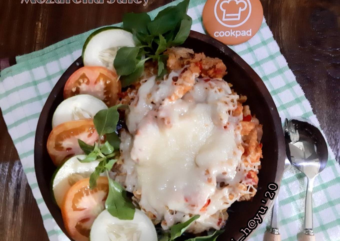 Ayam Geprek Mozarella Juicy