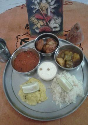 A picture of Satwik Thali.