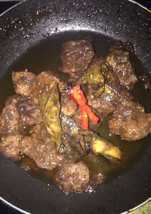 Foto resep Daging goreng asem