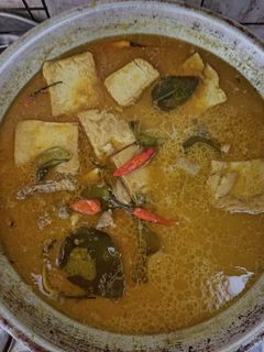 Foto resep Kare Ayam Tahu Bumbu Giling