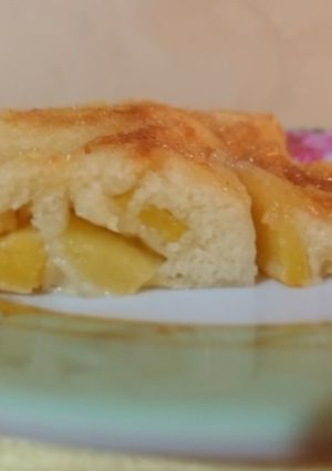 Una foto de Torta de manzanas 🍎 Invertida