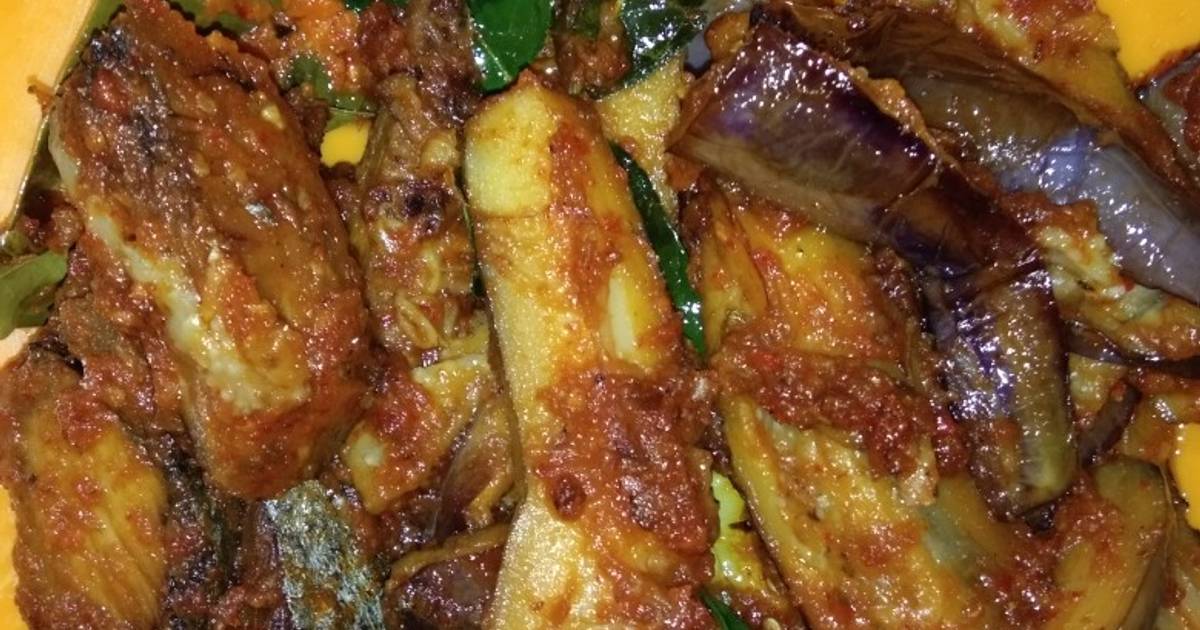 Resep Balado cuwe tongkol dan terong oleh Adnin - Cookpad