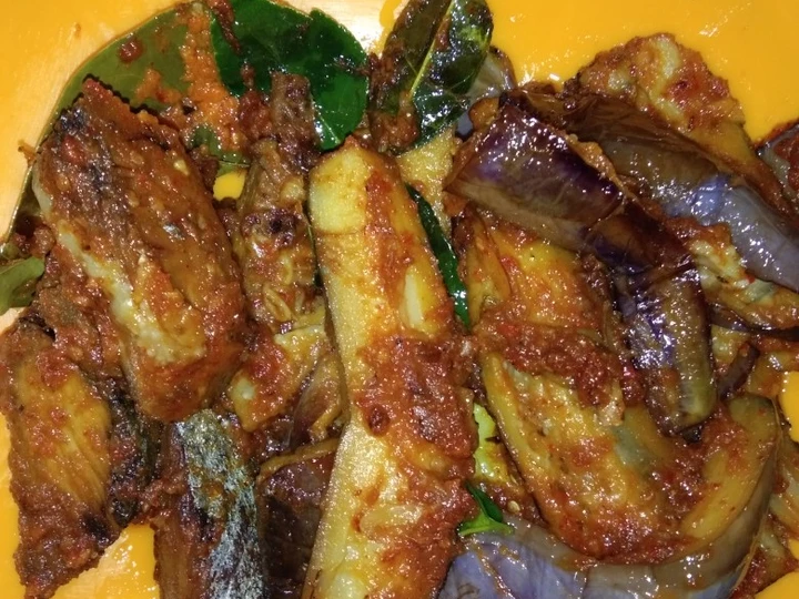 Cara Mudah Menyiapkan Resep Balado cuwe tongkol dan terong yang Lezat Sekali Anti Ribet, Lezat