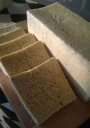 Una foto de Pan de caja (pan blanco)