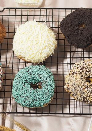 Foto resep Donat empuk tanpa kentang