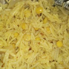 A picture of Masala chana daal rice.