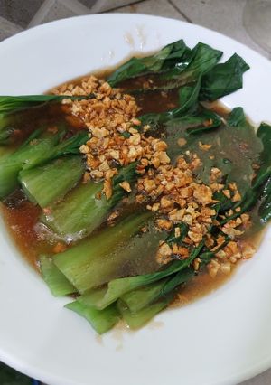 Foto resep Sayur Pakcoy Bawang Putih