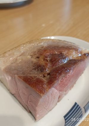 Фото Стейк зі свинини су-від (sous-vide).