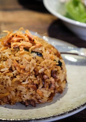 櫻花蝦糯米飯 - 萬用鍋年菜系列 的食譜成品照片