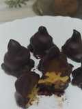 Copitos De Nueces y Dulce De Leche Con Baño De Chocolate