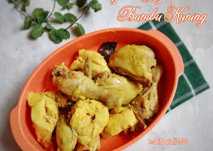 Ayam Ungkep Bumbu Kuning